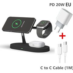 3 in 1 Wireless Magsafe Charger Stand