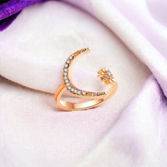 Moon Star Rings