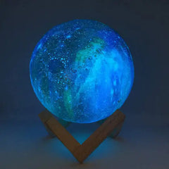 Galaxy Moon Night Lamp