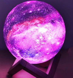 Galaxy Moon Night Lamp