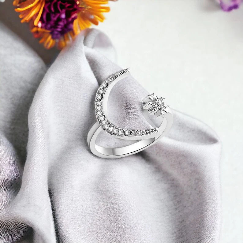 Moon Star Rings